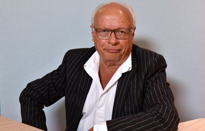 Paris: Andre Bercoff, journaliste et ecrivain.