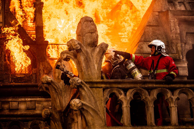 Grands écrans : Notre-Dame brûle