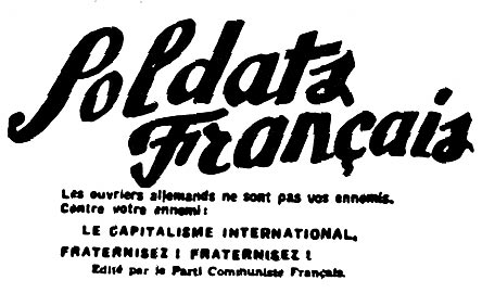 1939-1940  : quand le Parti Communiste Français prônait « le défaitisme révolutionnaire ».