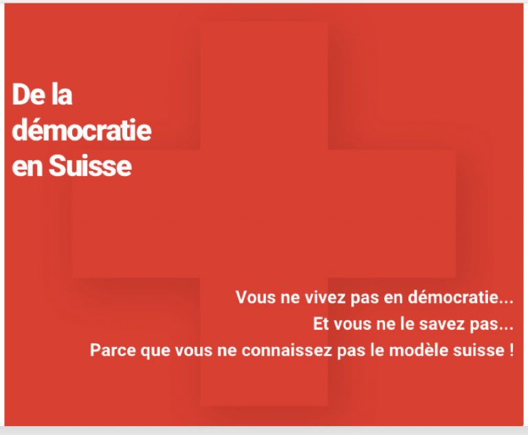 « Repousser les assaillants : c’est le premier principe national suisse »
