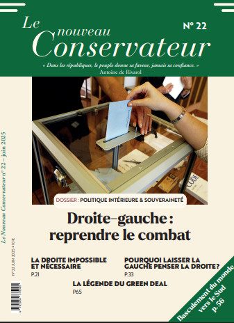 Découvrez le numéro XXII du Nouveau Conservateur