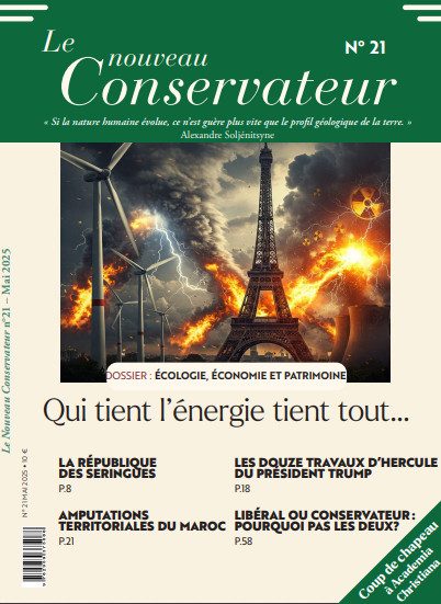 Découvrez le numéro XXI du Nouveau Conservateur